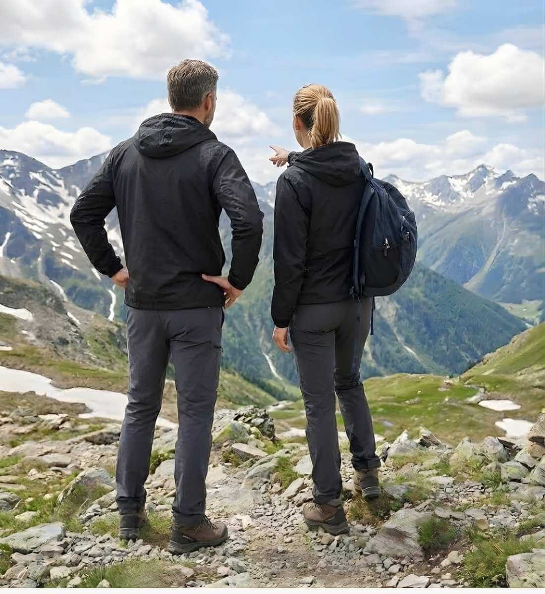 Rad&Rucksack Style | Outdoor Windbreaker Jacke von Rad&Rucksack - Ansicht 4