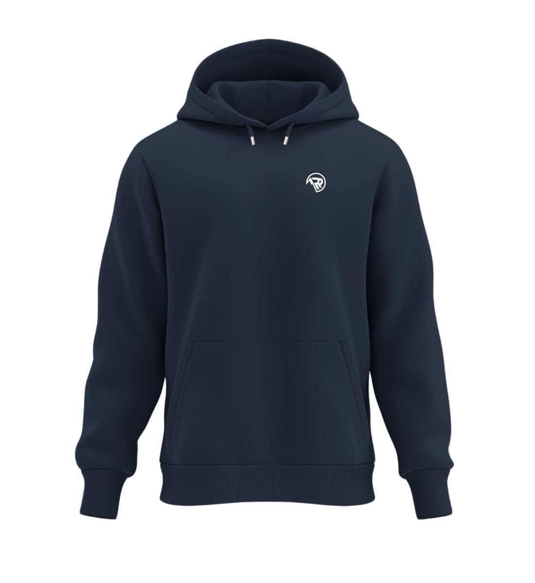 Rad&Rucksack Style | Unisex Organic Hoodie in French Navy von Rad&Rucksack