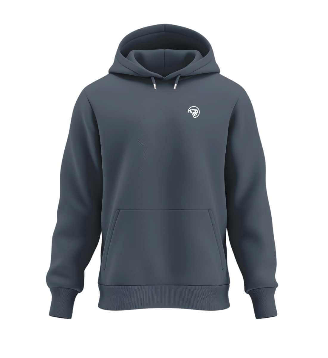 Rad&Rucksack Style | Unisex Organic Hoodie in India Ink Grey von Rad&Rucksack