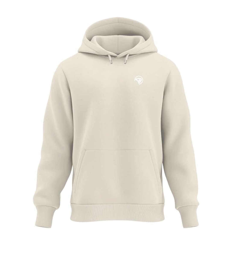 Rad&Rucksack Style | Unisex Organic Hoodie in Natural Raw von Rad&Rucksack