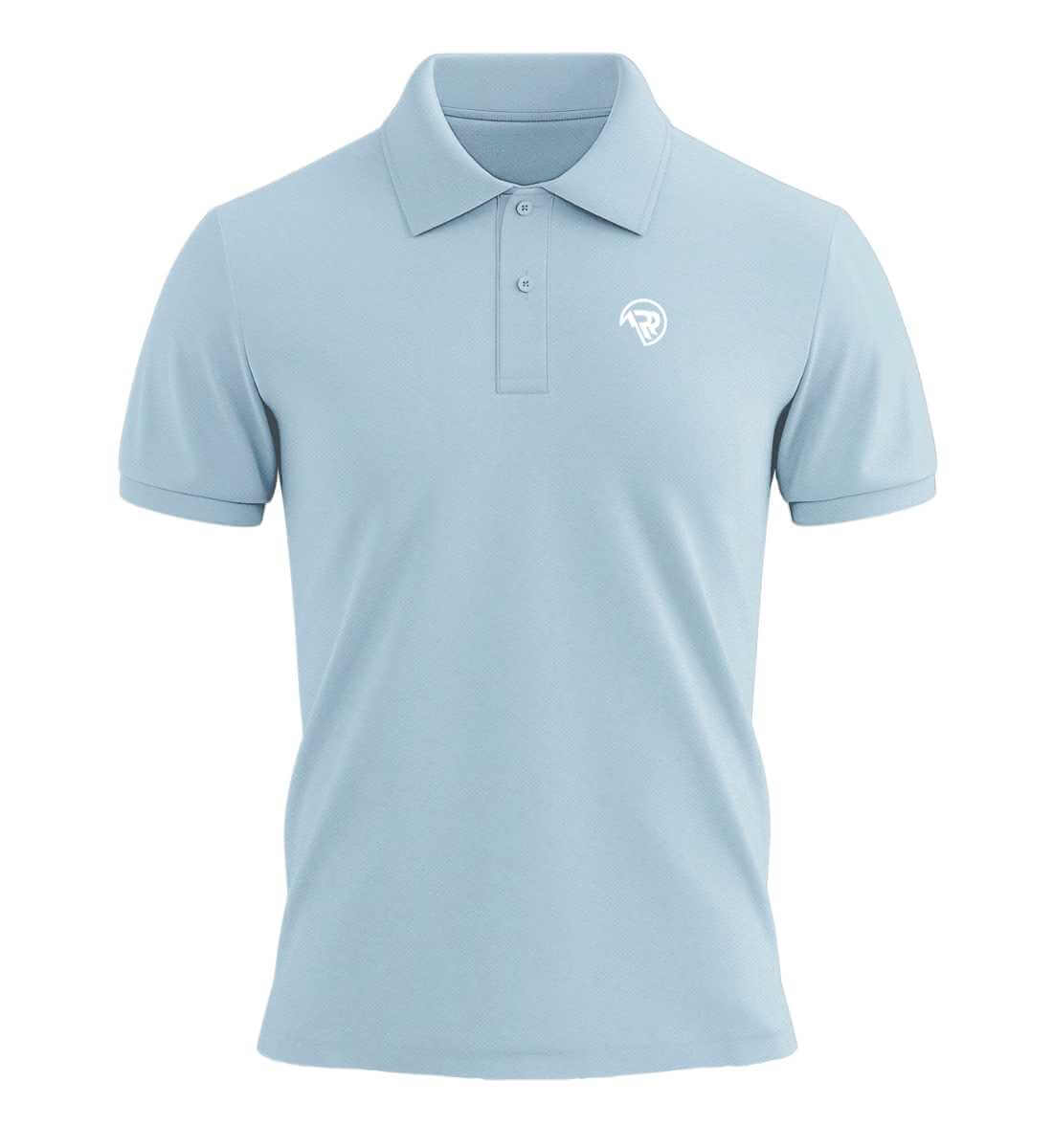 Rad&Rucksack Style | Unisex Premium Organic Poloshirt in Blue Soul von Rad&Rucksack