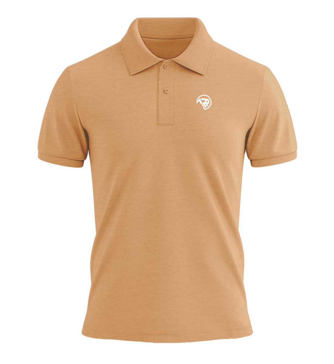 Rad&Rucksack Style | Unisex Premium Organic Poloshirt in Latte von Rad&Rucksack