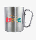 Rennrad Love | Edelstahltasse mit Karabinergriff
