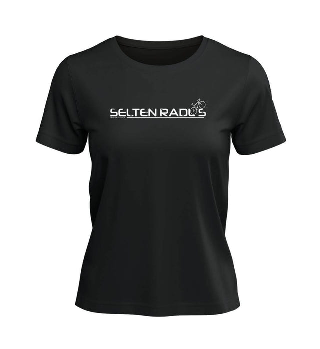 Selten-Radlos T-Shirt Herren Schwarz – Produktbild (100% Bio-Baumwolle) von Rad&Rucksack