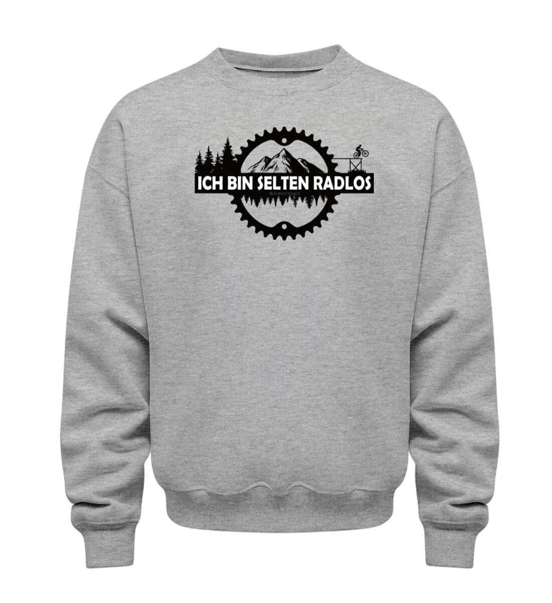 Selten Radlos | Unisex Organic Pullover in Heather Grey von Rad&Rucksack