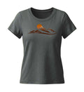 Sonnenuntergang Berg | Damen Premium Organic T-Shirt (Fitted)