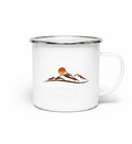 Sonnenuntergang Berg | Emaille Tasse