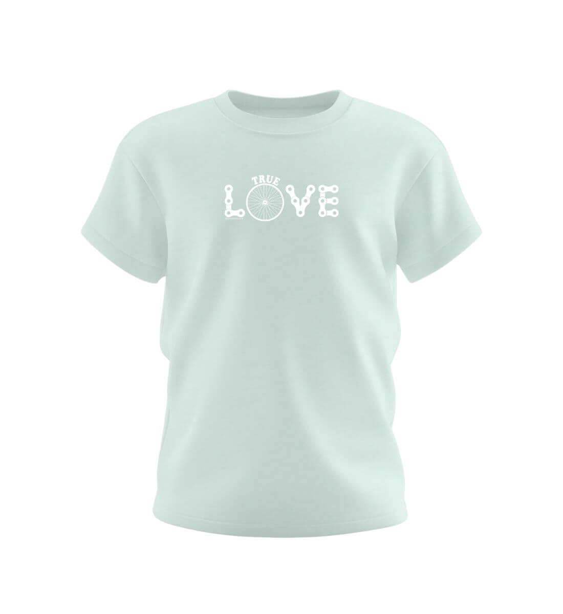 True Love Kids | Kinder Premium Organic T-Shirt in Caribbean Blue von Rad&Rucksack