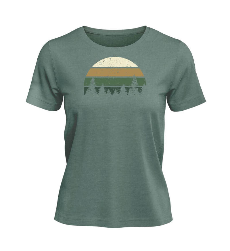 Wald | Damen Premium Organic T-Shirt von Rad&Rucksack