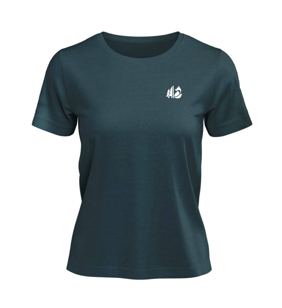 Wald Fuchs | Damen Premium Organic T-Shirt in Stargazer von Rad&Rucksack