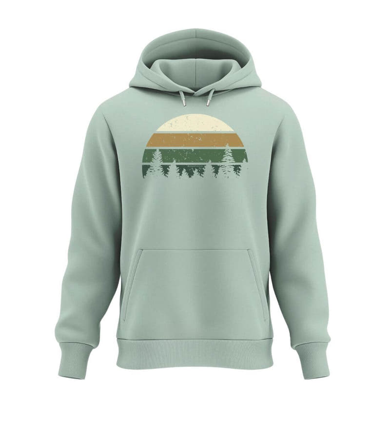Wald | Unisex Organic Hoodie von Rad&Rucksack