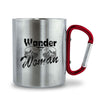Wander Woman | Edelstahltasse mit Karabinergriff