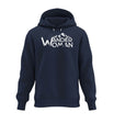 Wander Woman | Unisex Organic Hoodie in French Navy von Rad&Rucksack