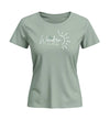 Wandern ist meine Therapie | Damen Premium Organic T-Shirt (Fitted)