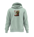 Wanderschuh-Blumen | Unisex Organic Hoodie