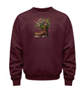 Wanderschuh-Blumen | Unisex Organic Pullover