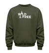 Wild & Free | Unisex Organic Pullover