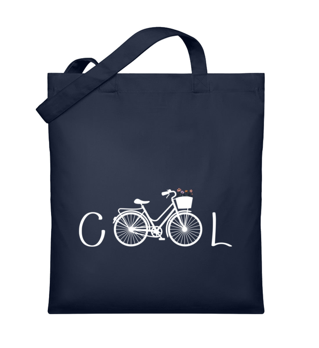 Cool Bike | Organic Jutebeutel | Farbe: French Navy | Rad&Rucksack