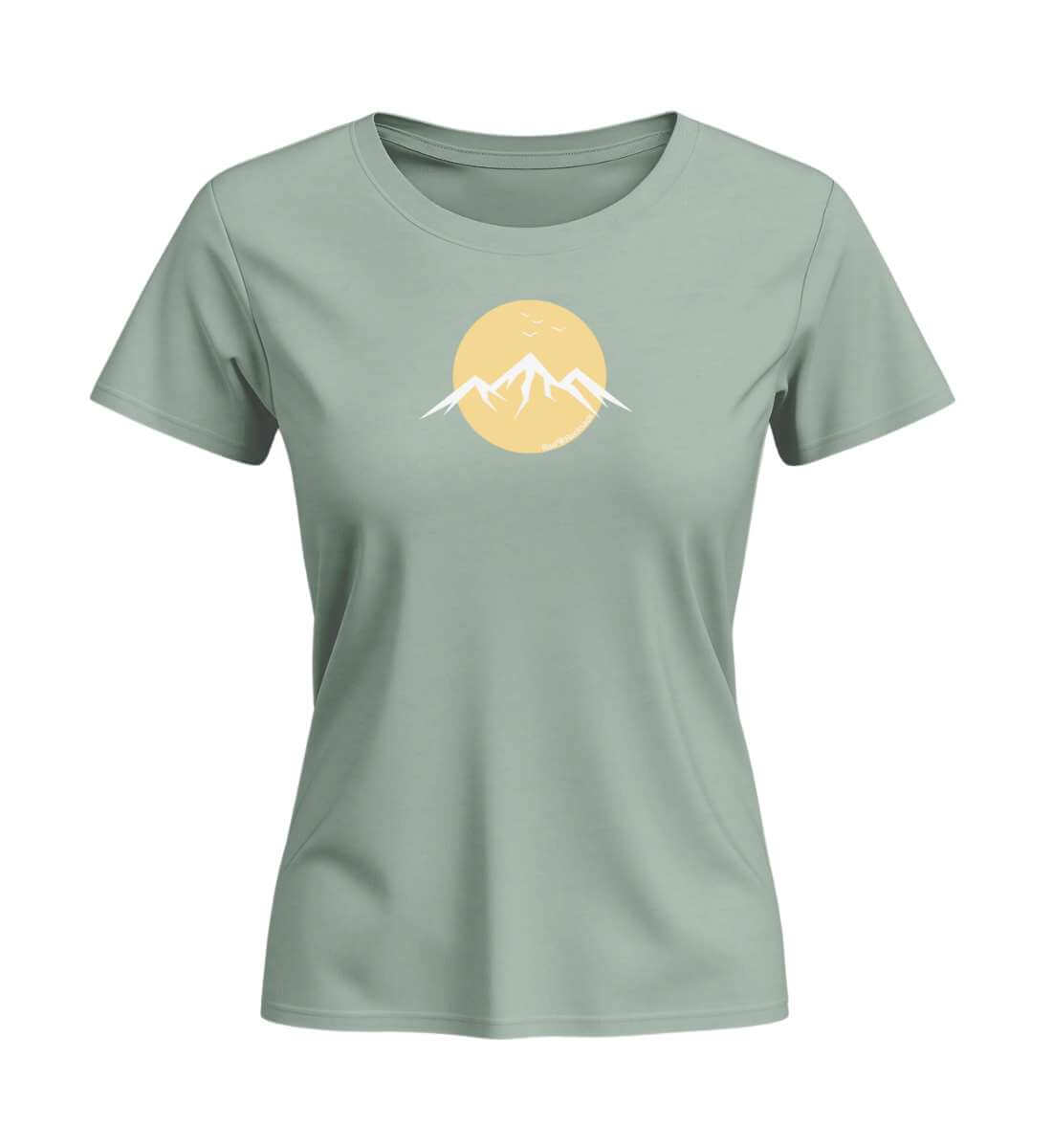 Berg Vogel | Damen Premium Organic T-Shirt (Fitted)