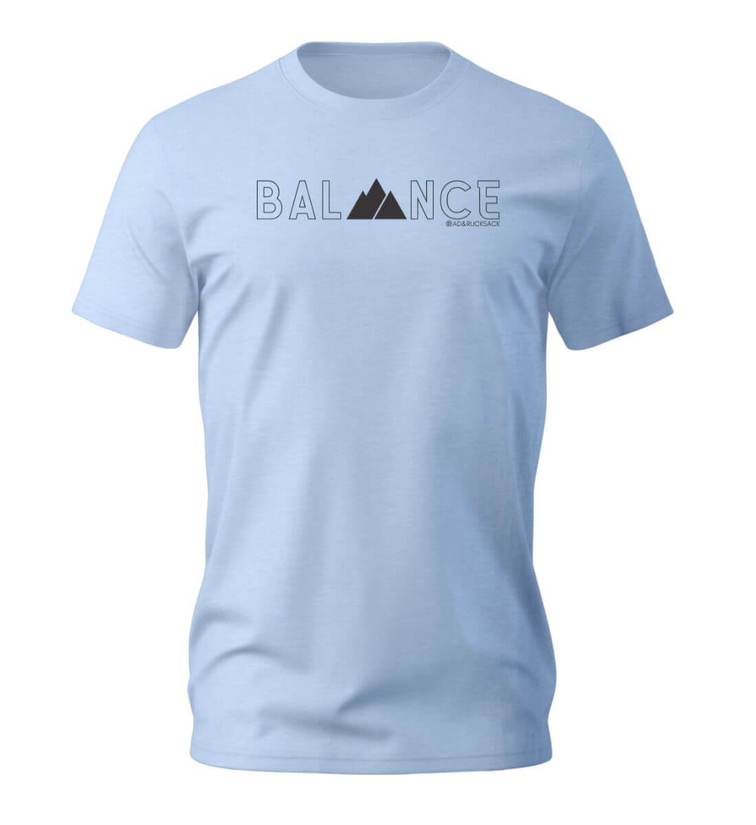 Balance | Herren Premium Organic T-Shirt | Farbe: Blue Soul | Rad&Rucksack