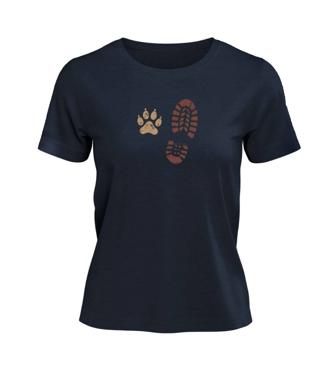 Berg Buddies | Damen Premium Organic T-Shirt | Farbe: French Navy | Rad&Rucksack
