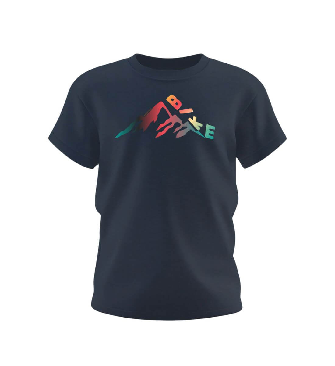 Bike Kids | Kinder Premium Organic T-Shirt | Farbe: French Navy | Rad&Rucksack