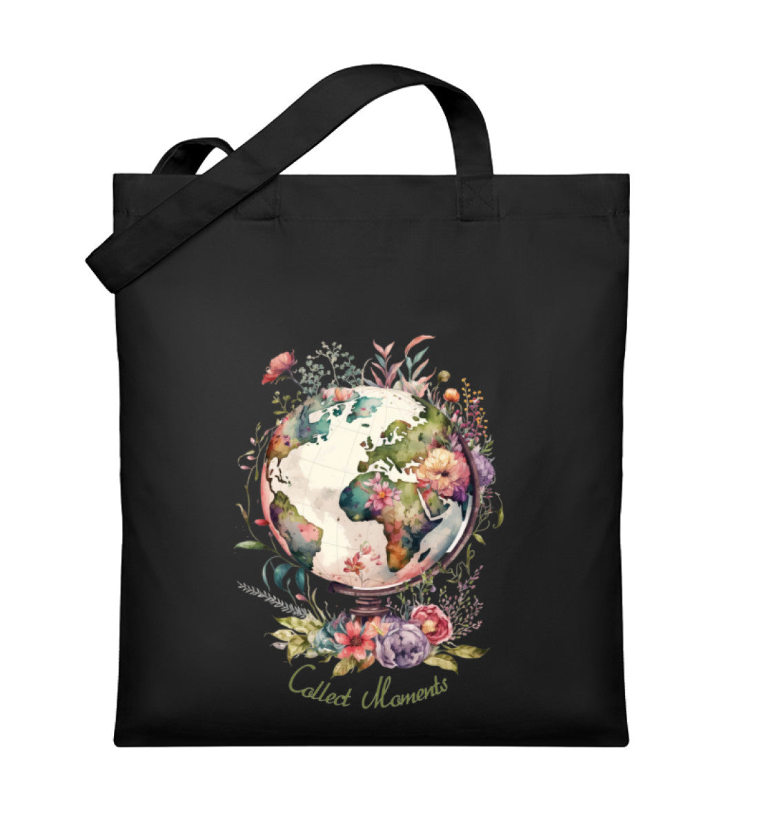 Collect Moments | Organic Jutebeutel | Farbe: Schwarz | Rad&Rucksack