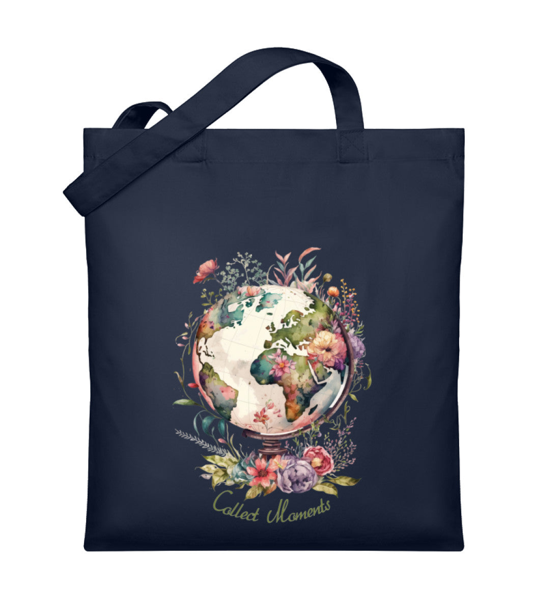 Collect Moments | Organic Jutebeutel | Farbe: French Navy | Rad&Rucksack