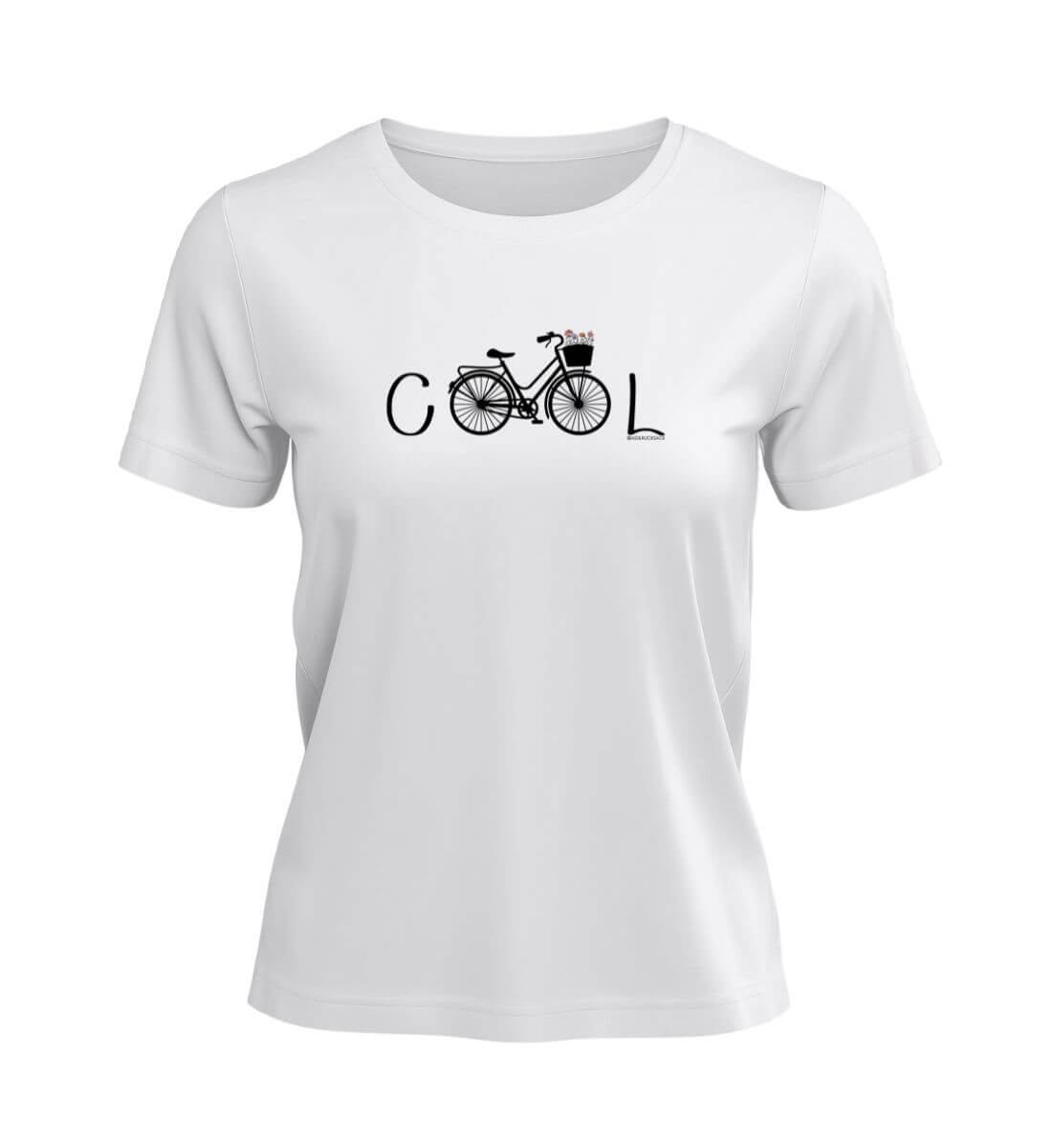 Cool Bike | Damen Premium Organic T-Shirt | Farbe: White | Rad&Rucksack