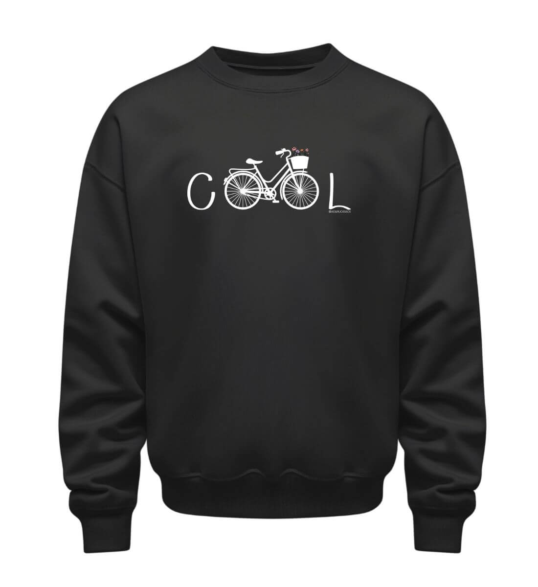 Cool Bike | Unisex Organic Pullover | Farbe: Schwarz | Rad&Rucksack