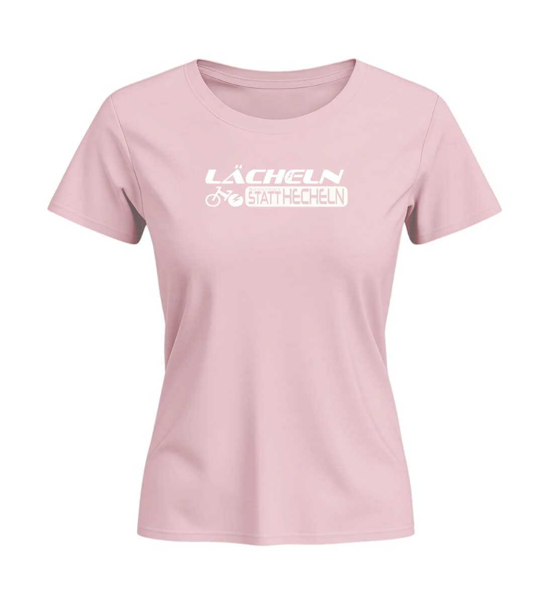 Lächeln statt hecheln | Damen Premium Organic T-Shirt (Fitted)