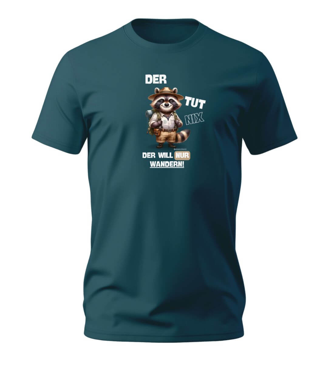 Der tut nix | Herren Premium Organic T-Shirt | Farbe: Stargazer | Rad&Rucksack
