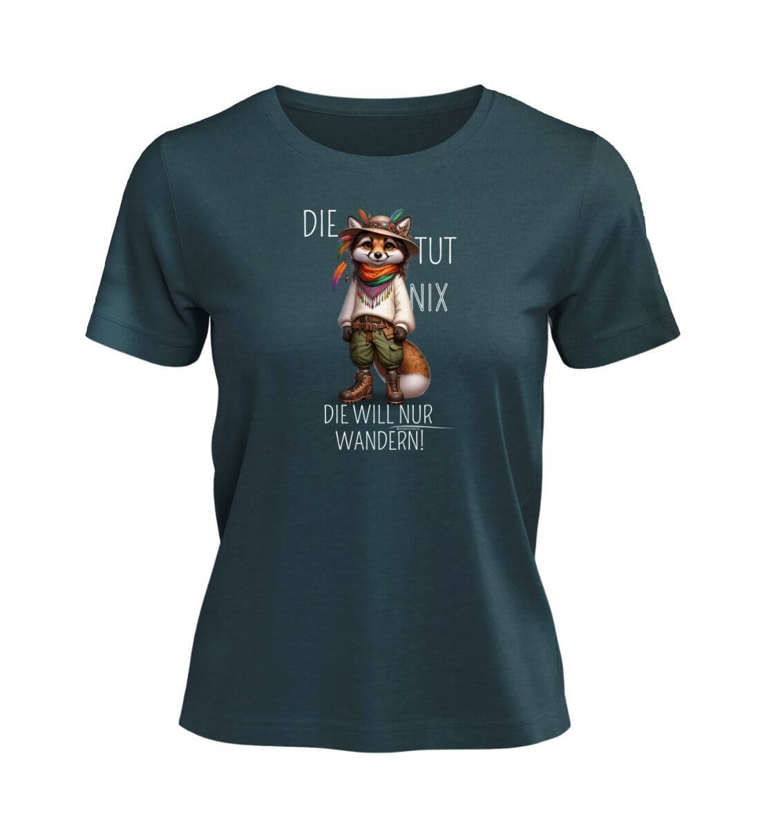 Die tut nix - Fuchs | Damen Premium Organic T-Shirt | Farbe: Stargazer | Rad&Rucksack