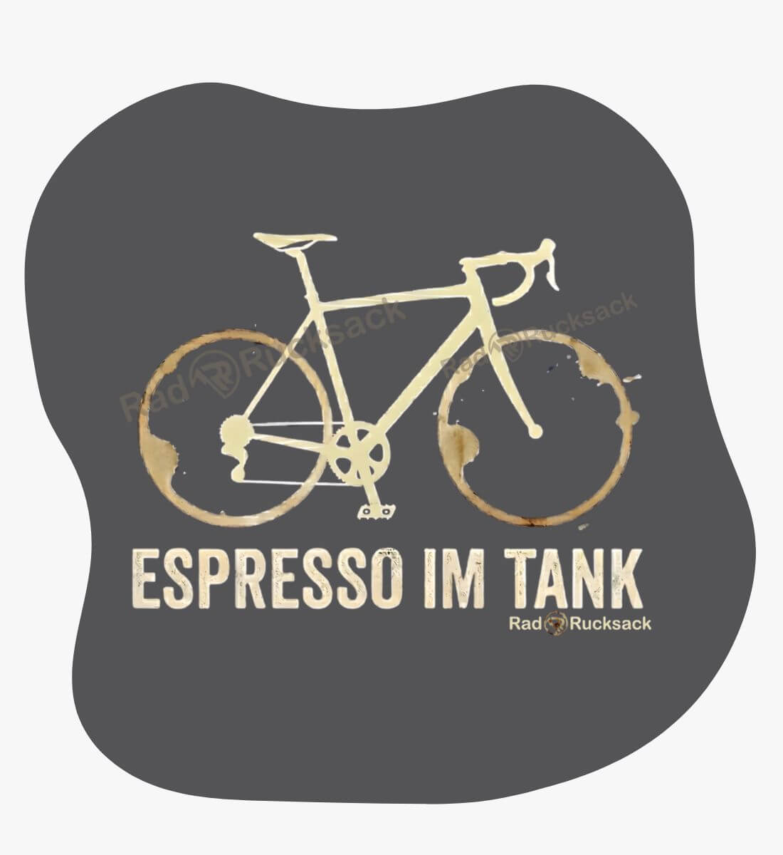 Rennrad & Kaffee | Herren Premium Organic T-Shirt von Rad&Rucksack