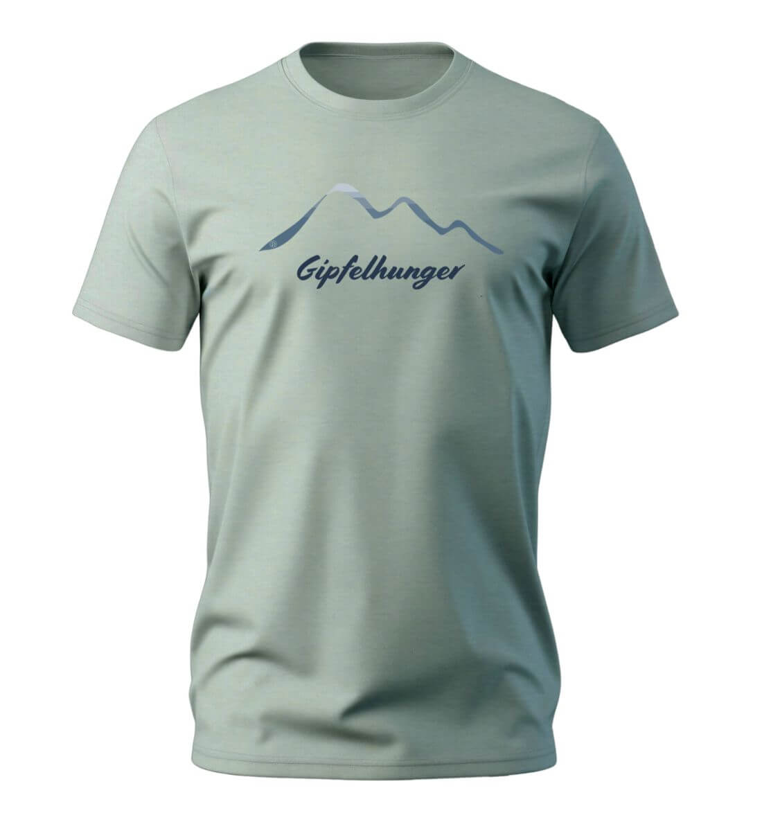 Gipfelhunger | Herren Premium Organic T-Shirt | Farbe: Aloe | Rad&Rucksack