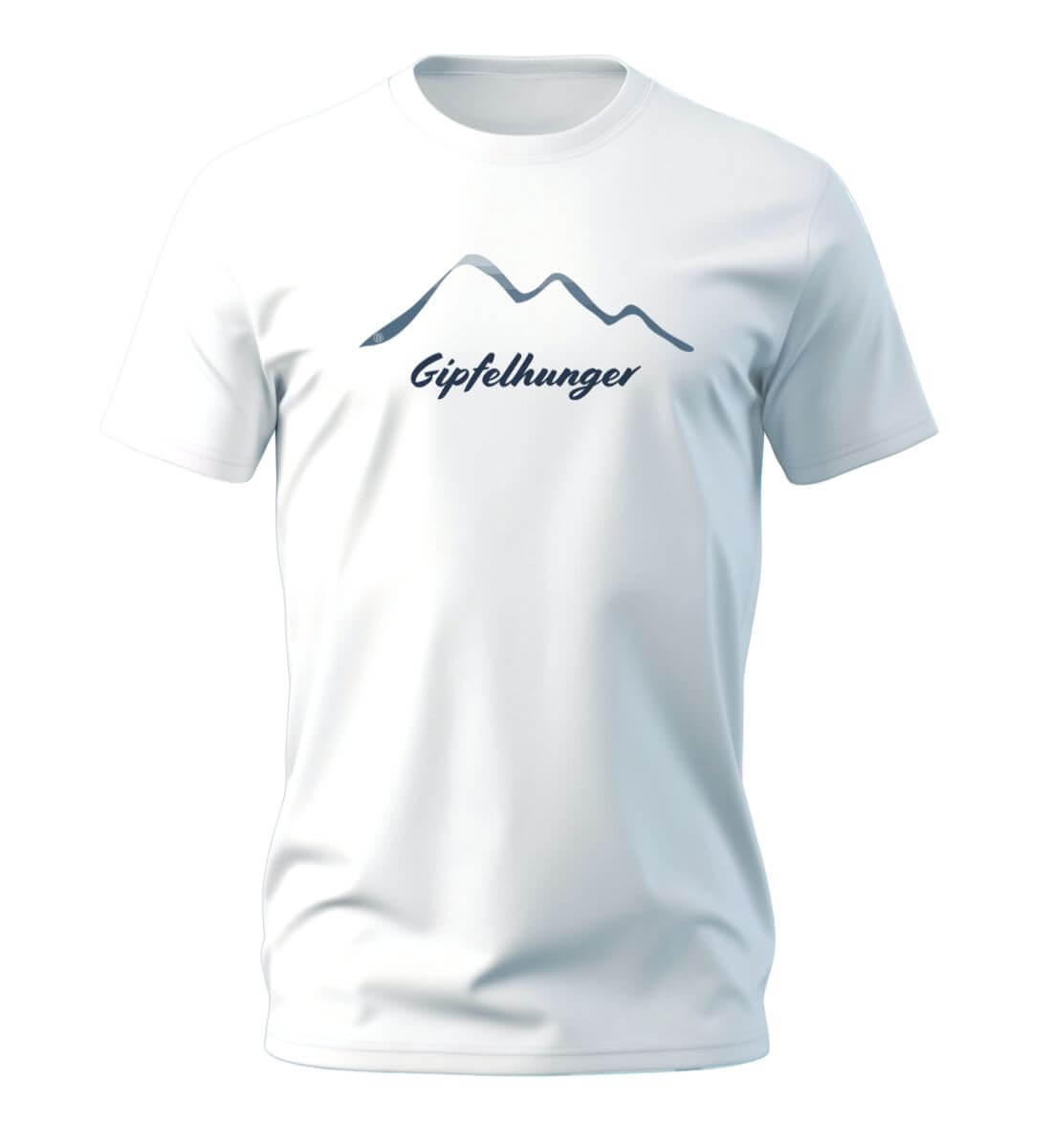 Gipfelhunger | Herren Premium Organic T-Shirt | Farbe: White | Rad&Rucksack