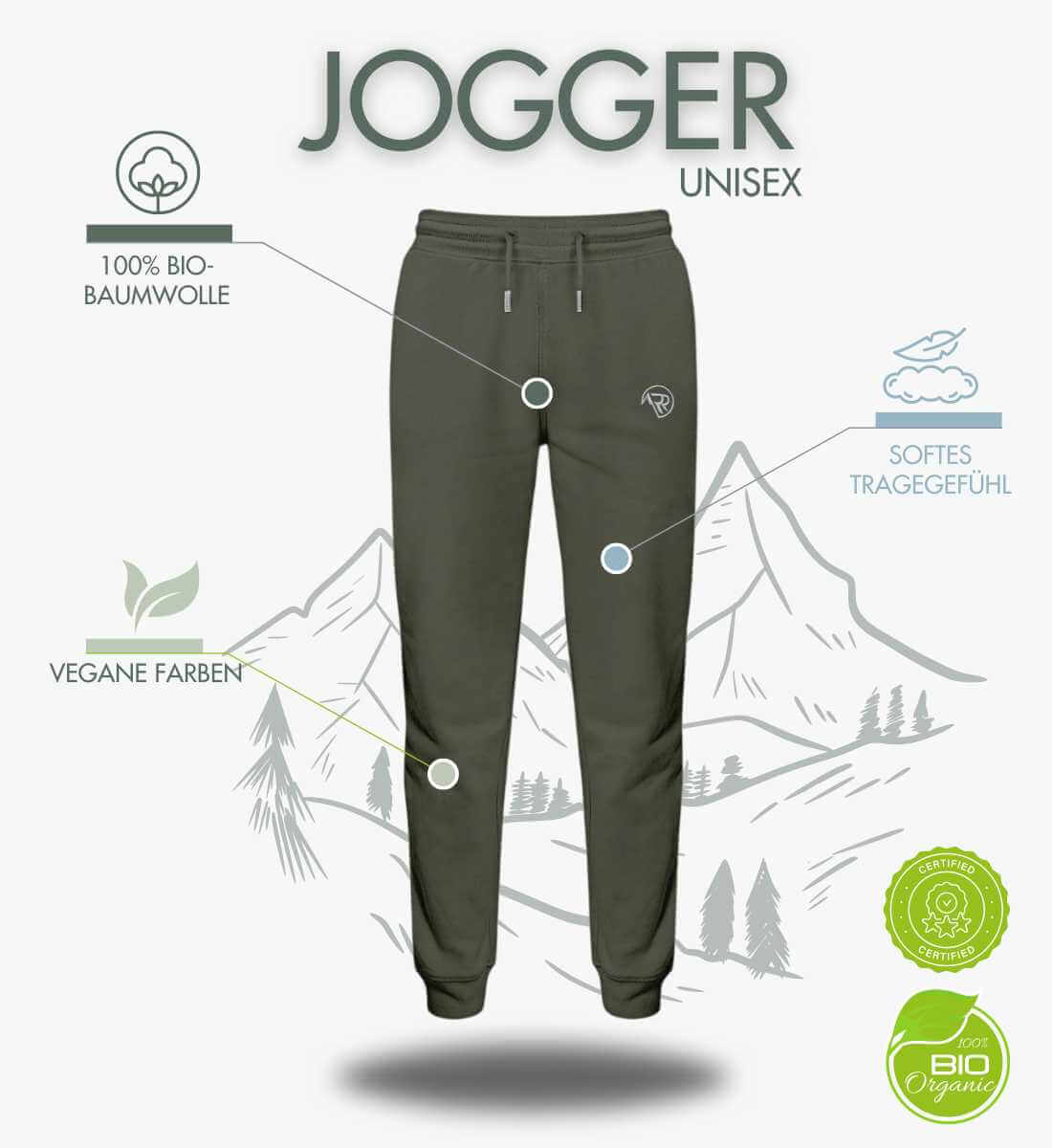 Mover 2.0 Test - Mover Jogger 2.0 ST/ST mit Stick | Farbe: Black | Rad&Rucksack