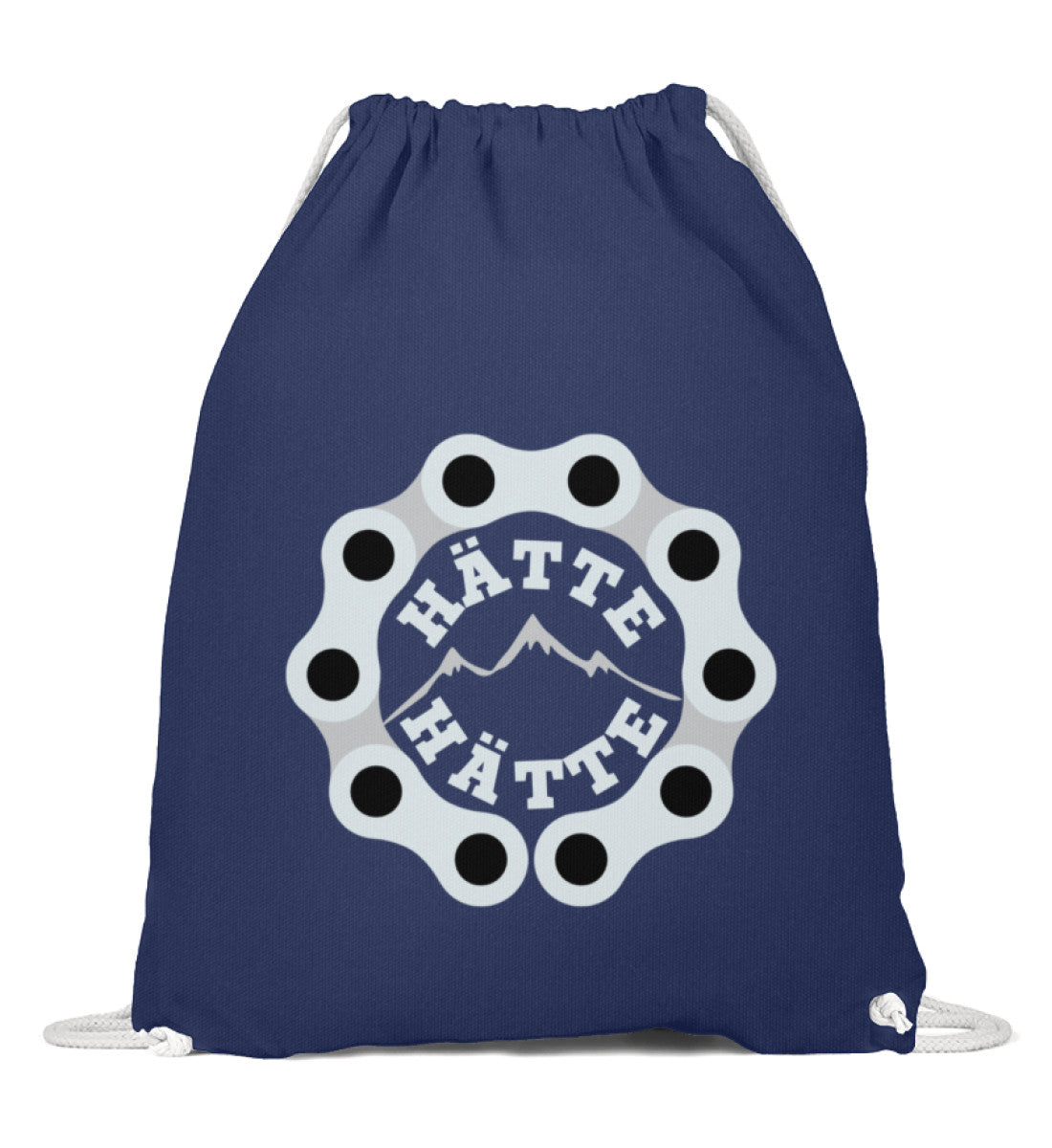 Hätte Hätte | Baumwoll Gymsac | Farbe: French Navy | Rad&Rucksack