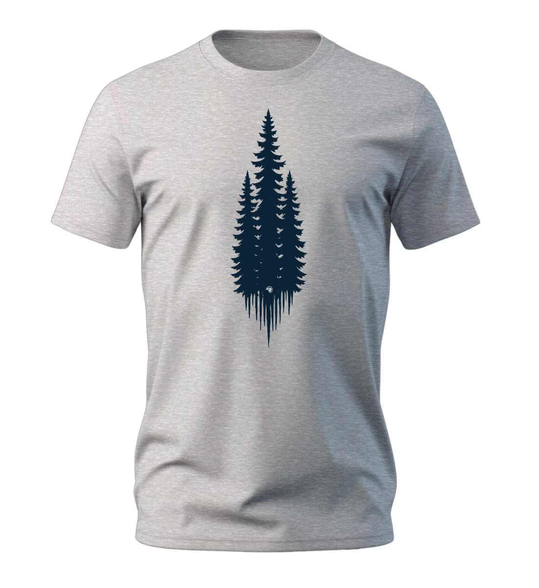 Tannen | Herren Premium Organic T-Shirt | Farbe: Heather Grey | Rad&Rucksack