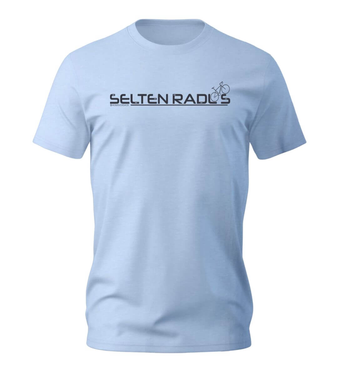 Selten-radlos | Herren Premium Organic T-Shirt | Farbe: Blue Soul | Rad&Rucksack