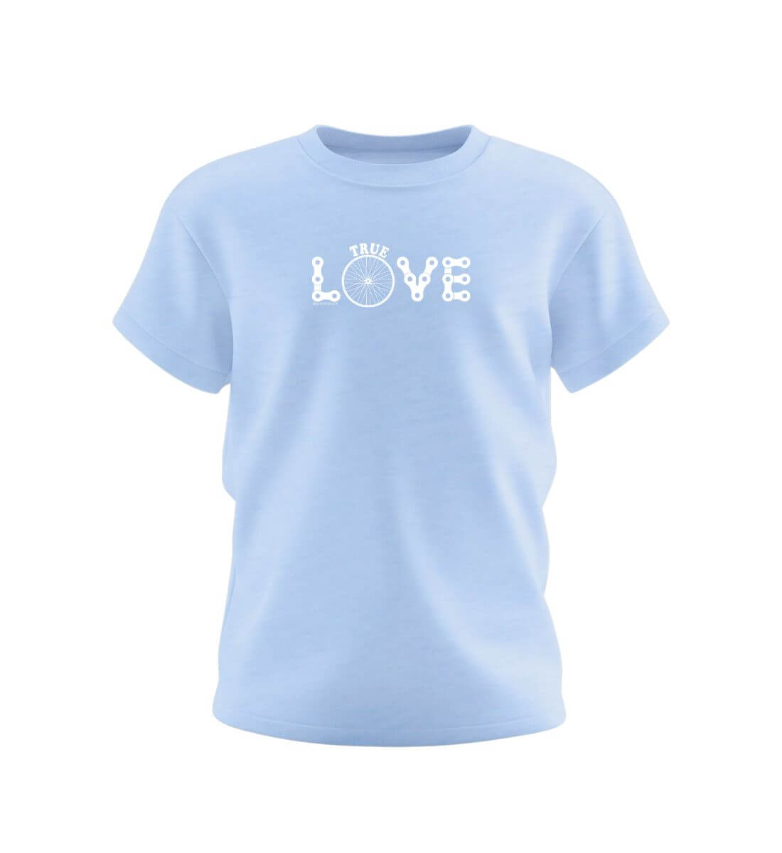 True Love Kids | Kinder Premium Organic T-Shirt | Farbe: Blue Soul | Rad&Rucksack