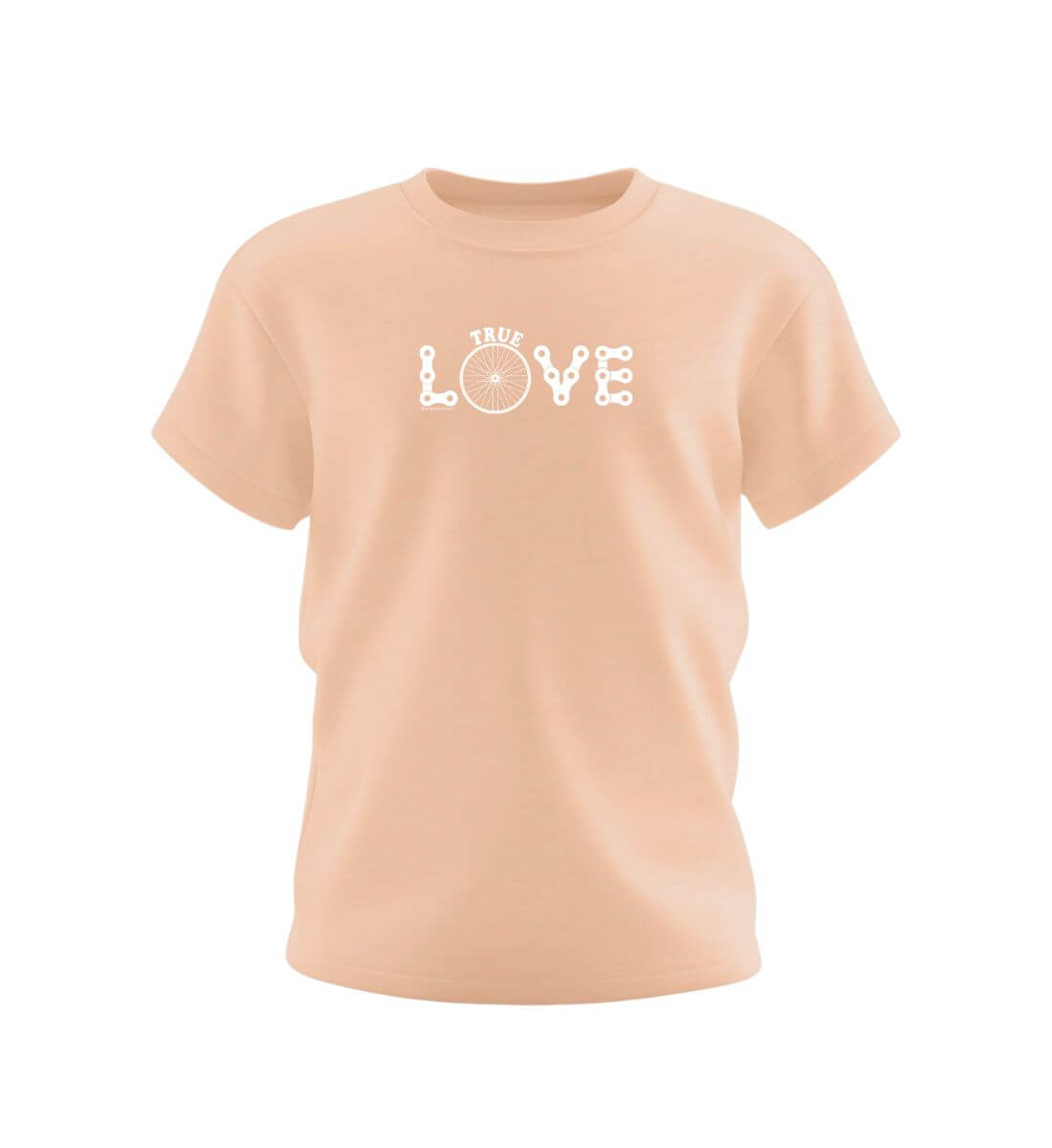 True Love Kids | Kinder Premium Organic T-Shirt | Farbe: Fraiche Peche | Rad&Rucksack