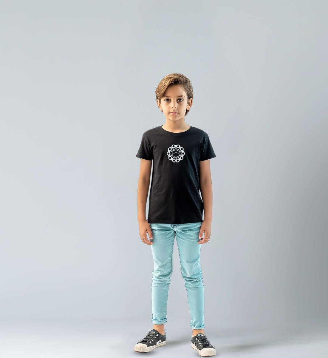 True Love Kids | Kinder Premium Organic T-Shirt | Farbe: Schwarz | Rad&Rucksack