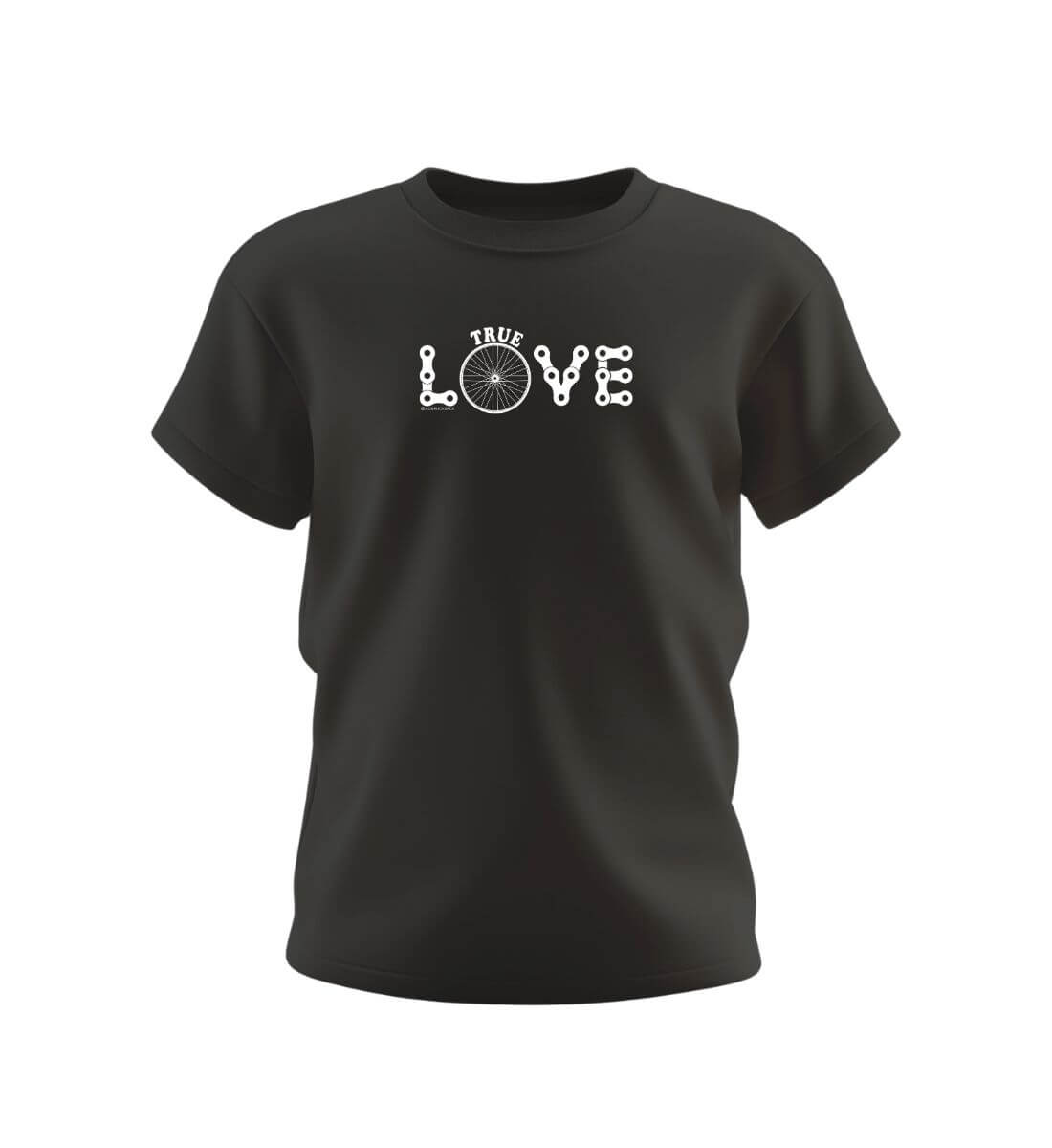 True Love Kids | Kinder Premium Organic T-Shirt | Farbe: Schwarz | Rad&Rucksack