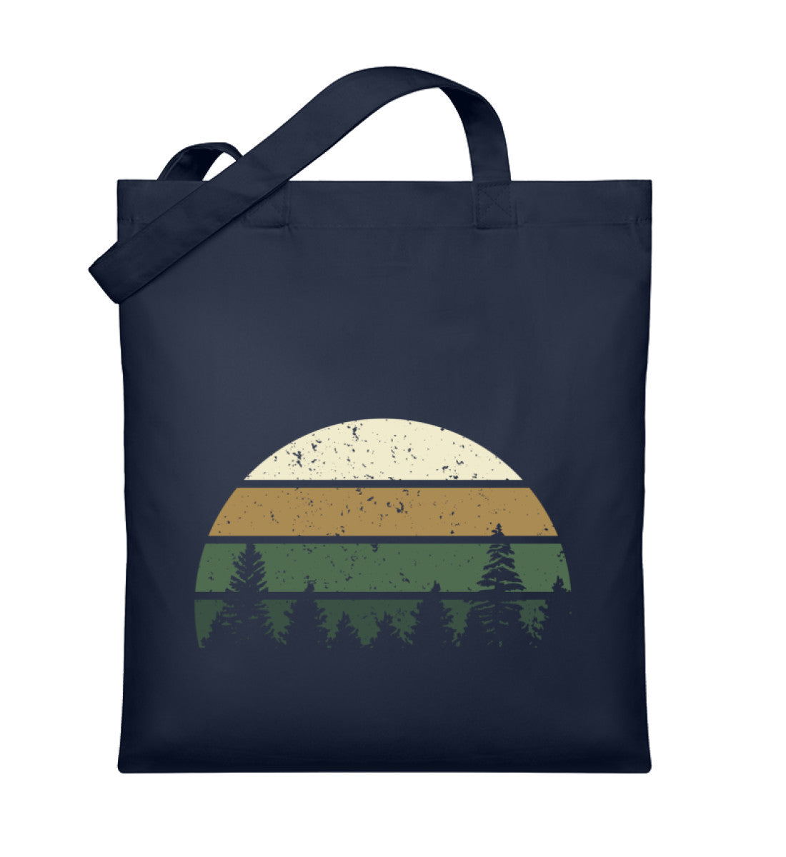 Wald | Organic Jutebeutel | Farbe: French Navy | Rad&Rucksack