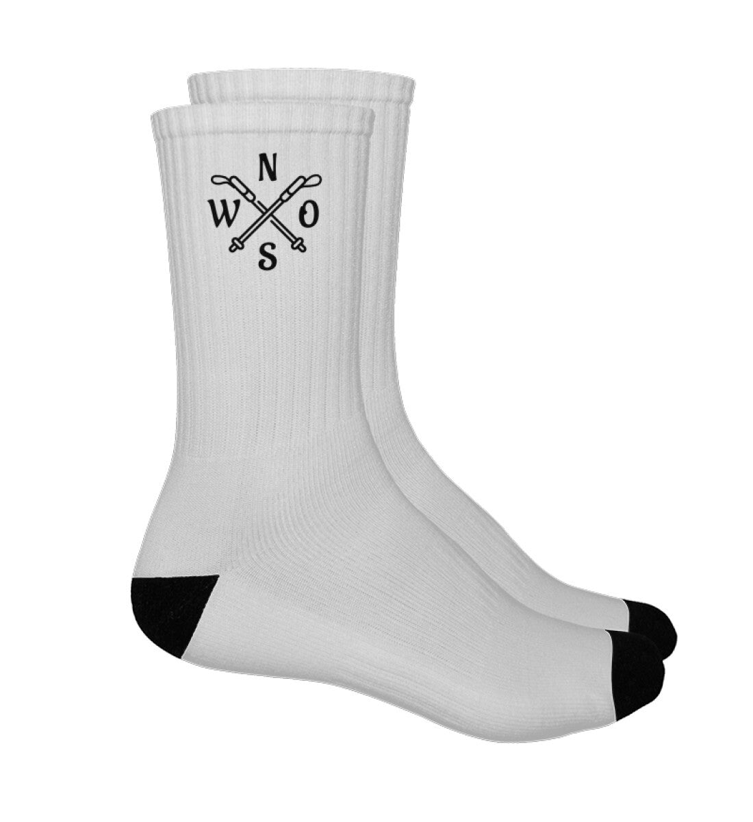 Wandestöcke| Sport Socken | Farbe: Sport White | Rad&Rucksack