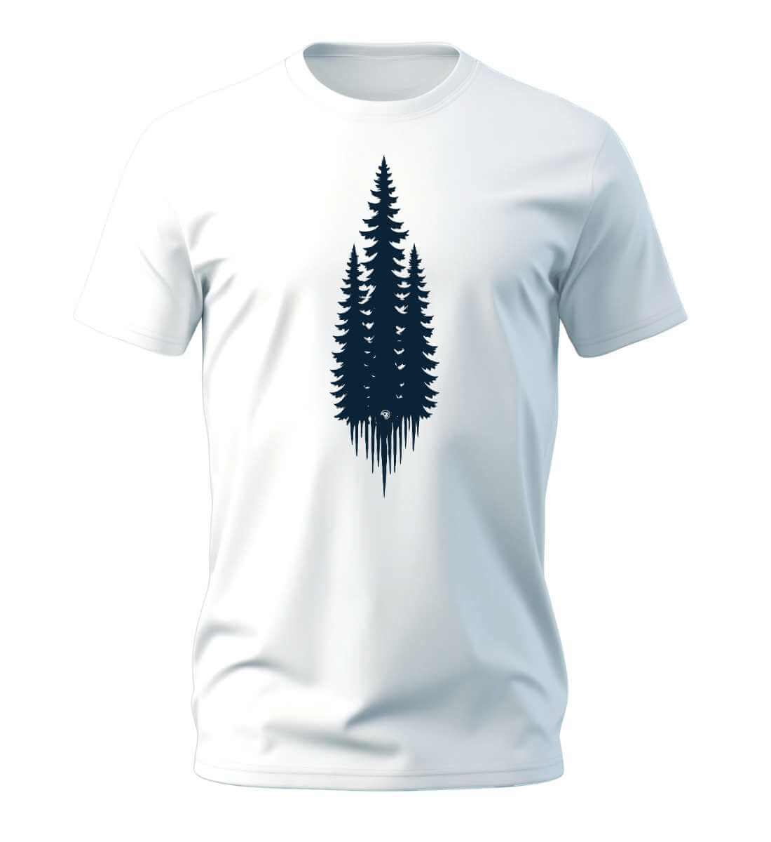 Tannen | Herren Premium Organic T-Shirt | Farbe: White | Rad&Rucksack