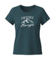 Ab in die Berge | Damen Premium Organic T-Shirt (Fitted)