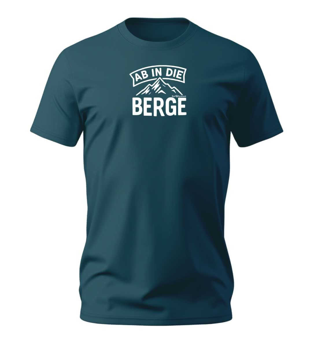 Ab in die Berge | Herren Premium Organic T-Shirt in Stargazer von Rad&Rucksack