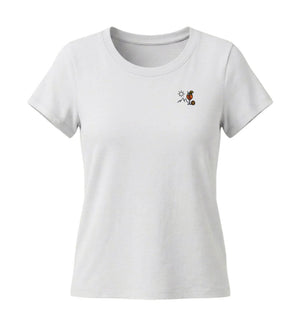 Aperol Sonne Berg Stick | Damen Premium Organic T-Shirt (Fitted)